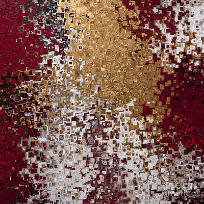 Wall Art featuring the painting Isaiah 62 3. Eternal Splendor. Contemporary Christian Art by Mark Lawrence