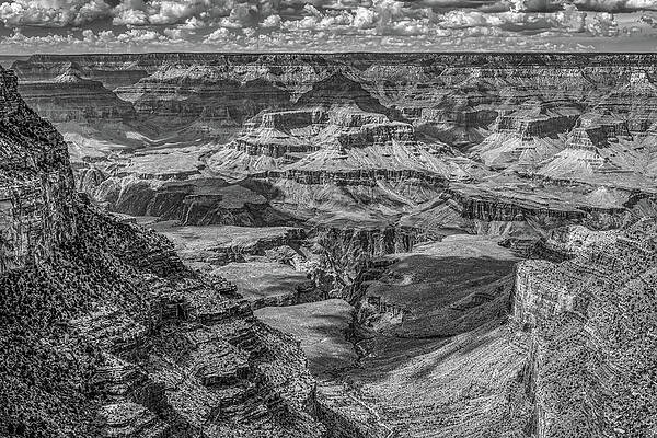 Wall Art featuring the photograph Isis Temple From Near Yaki Point, South Rim Grand Canyon National Park by Duane Miller