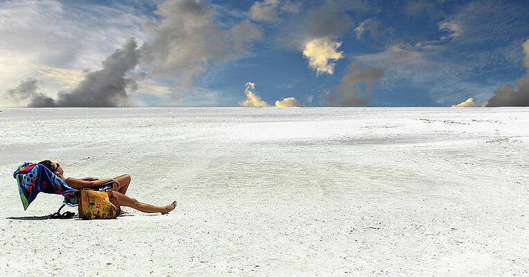 Serene Wall Art featuring the photograph Isn't Life Strange by Laura Fasulo