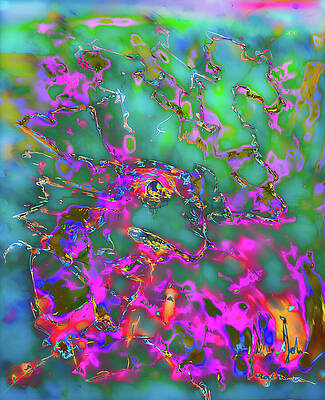 Wall Art featuring the photograph AR- Crowded Alone by Alex John Bergerman