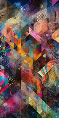 Intricate Digital Art - It's Complicated Pt1. by Colin Hardman