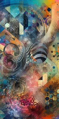 Intricate Digital Art - It's Complicated Pt2. by Colin Hardman