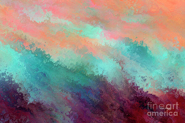Wall Art featuring the painting James 1 1-2. Joyful Endurance. Modern Christian Wall Art by Mark Lawrence