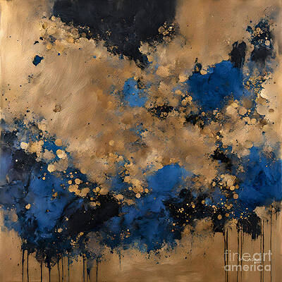 Wall Art featuring the painting James 1 5. Promise Of Wisdom. Abstract Christian Wall Art by Mark Lawrence