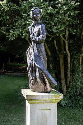 Wall Art featuring the photograph Jane Austen by Shirley Mitchell