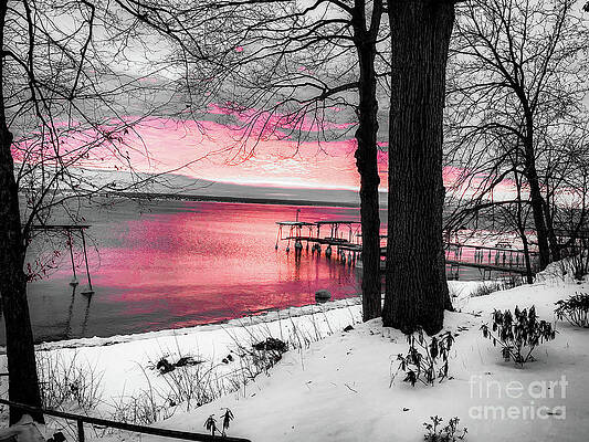 Winter Photograph - January Sunrise by William Norton