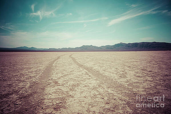 Wall Art featuring the photograph Jean Dry Lake Bed -  Las Vegas by FeelingVegas Wall Art and Prints