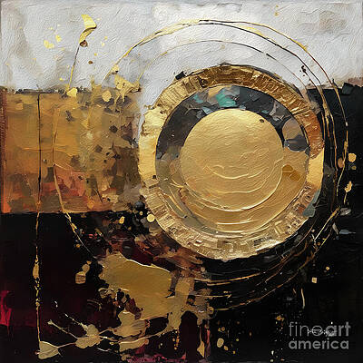 Wall Art featuring the painting Jesus Christ Faithful And True. Revelation 19 11 by Mark Lawrence