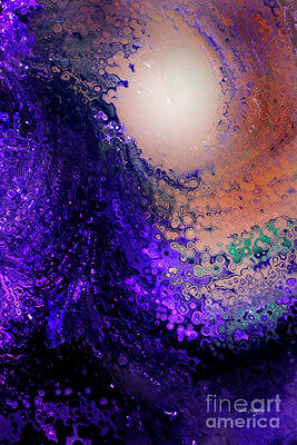 Wall Art featuring the painting Zechariah 13 1. Jesus Christ, Fountain. Contemporary Christian Art by Mark Lawrence