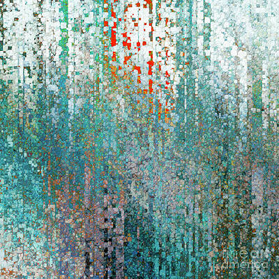 White Wall Art featuring the painting Jesus Christ The Almighty. Revelation 1 8 by Mark Lawrence