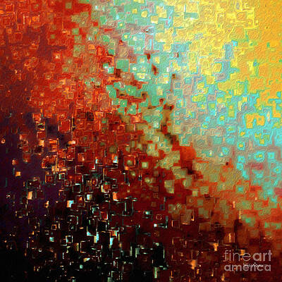 Green Wall Art featuring the painting Jesus Christ The Branch. Isaiah 4 2. by Mark Lawrence