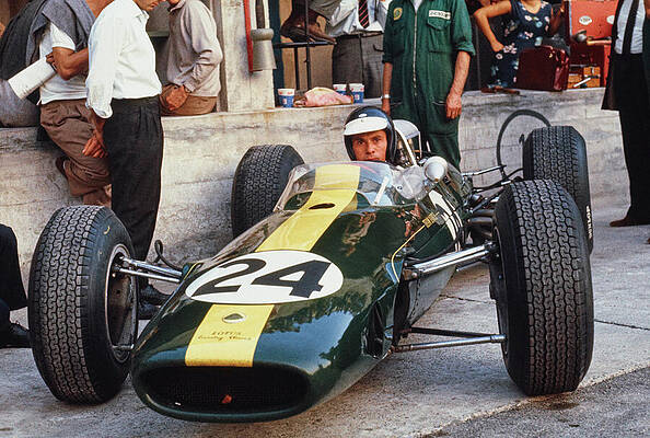 Jim Clark - 1965 World Champion by Eric della Faille - Revs Institute Collections