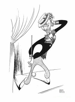 Music Drawing - Jimmy Carter As The Music Man by Al Hirschfeld