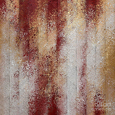 Anxious Painting - John 14 27. The Key To Continued Peace. Abstract Christian Wall Art, Peace Scripture by Mark Lawrence