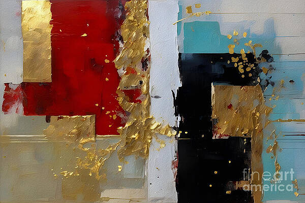 Wall Art featuring the painting John 17 2 Authority Over All Flesh by Mark Lawrence