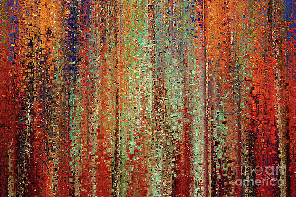 Blue Wall Art featuring the painting John 18 36. My Kingdom Is Not Of This World by Mark Lawrence