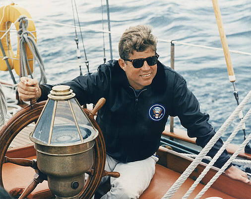 Photograph - John Fitzgerald Kennedy by The Luxury Art Collection