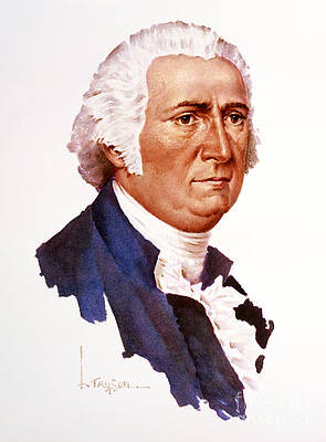 Portrait Painting - John Rutledge - Signers Of The U.S. Constitution by Lyle Tayson
