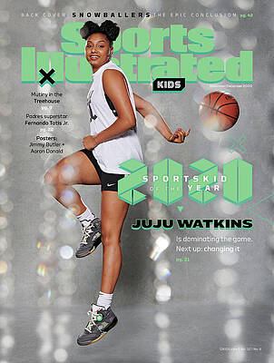 Juju Watkins SportsKid of the Year Photograph