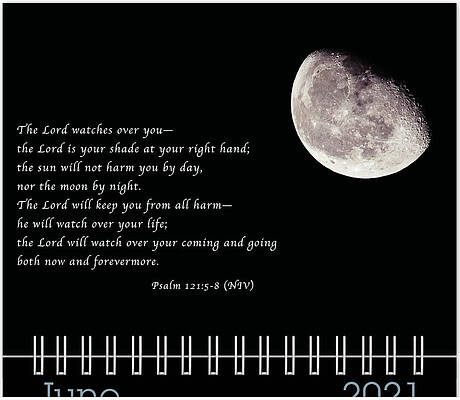 Inspirational Photograph - June 2021 Inspirational Calendar Preview by Joni Eskridge