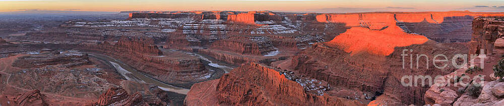 Utah Photograph - Just After Sunrise In The Utah Canyons by Adam Jewell
