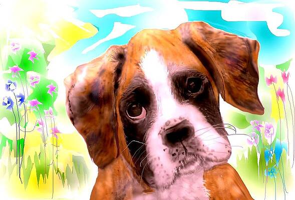 Mixed Media - Just Another Blossom. by Pamela Calhoun