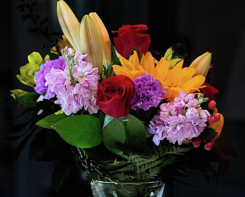 Wall Art featuring the photograph Just Because I Love You by Bonnie Colgan