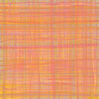 Summer Digital Art - Just Peachy by Gina Harrison