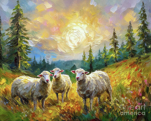 Summer Digital Art - Just Watching by Macro Abundance