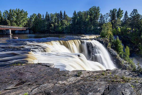 Outdoors Photograph - Kakabeka Falls, Ontario 4 by John Twynam