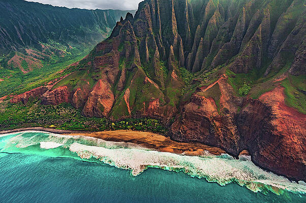 Paradise Photograph - Kalalau Beach 2 - Kauai, Hawaii by Abbie Warnock