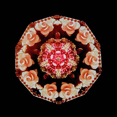 Geometric Wall Art featuring the photograph Kaleidoscope_4 by Mark Triplett