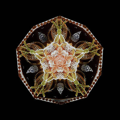 Geometric Wall Art featuring the photograph Kaleidoscope_6 by Mark Triplett