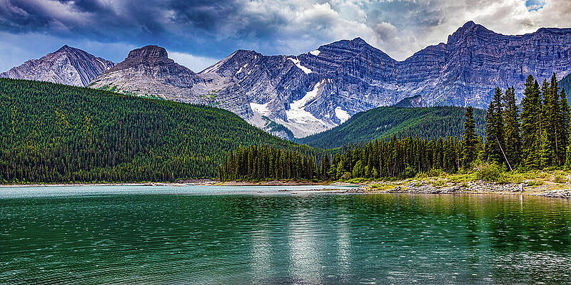 Nature Wall Art featuring the photograph Kananaskis Lakes Alberta Canada by Tommy Farnsworth