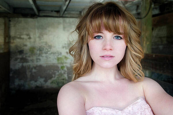 Woman in Soft Lighting Wall Art