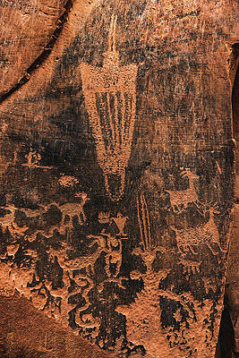 Alien Photograph - Kane Creek Anthropomorph, Utah by Abbie Warnock