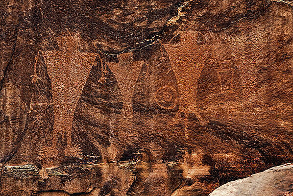 Alien Photograph - Kane Creek Warriors, Utah by Abbie Warnock