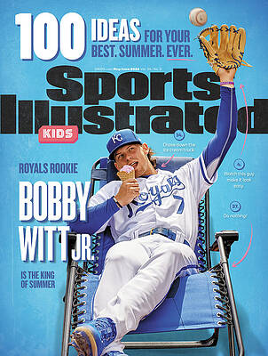 Bobby Witt Jr. on Sports Illustrated Cover Wall Art