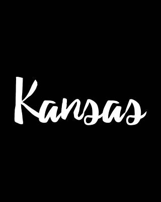 Kansas Wall Art featuring the digital art Kansas by Flippin Sweet Gear