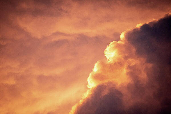 Cloud Photograph - Kansas Mountains by Jeff Phillippi