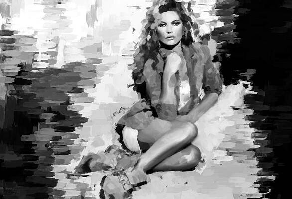 Kate Moss, High And Low Print