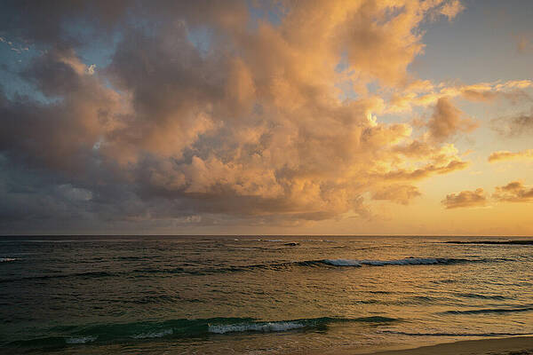 Hawaii Wall Art featuring the photograph Kauai Sky Drama by Nancy Gleason