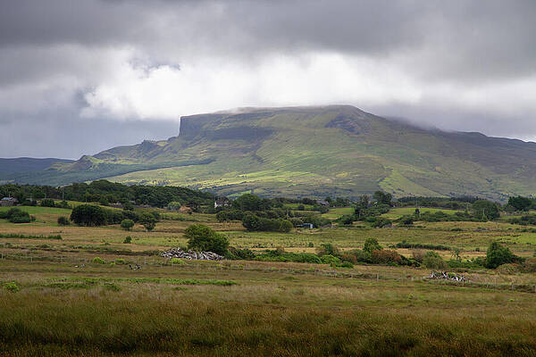 Landscape Photograph - Keeloges Mountain Near Benbulben - County Sligo by Mark Callanan