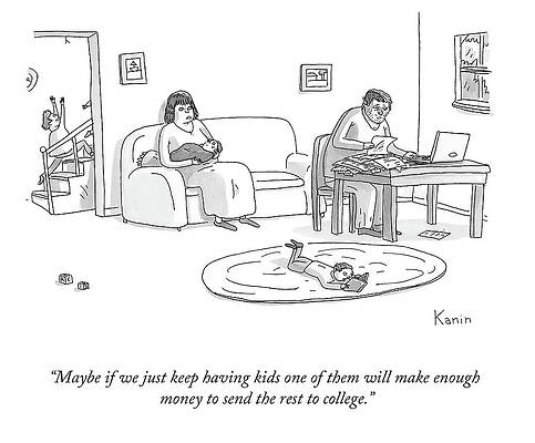 Rest Drawing - Keep Having Kids by Zachary Kanin