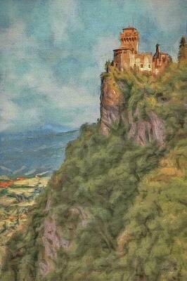 Mountain Wall Art featuring the painting Keeping Watch 2 by Jeffrey Kolker