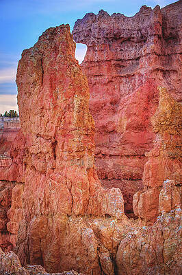 Scenic Photograph - Keyhole In Bryce Canyon, Utah - Vertical by Abbie Warnock