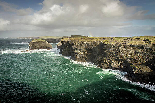 Nature Photograph - Kilkee Cliffs by Mark Callanan