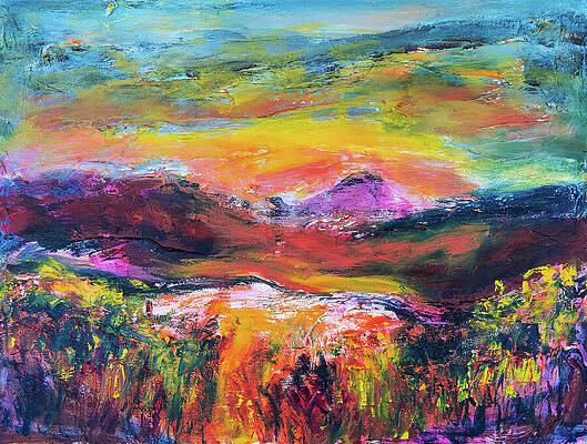 Place Wall Art featuring the painting Kimberley Dawn by Jeremy Holton