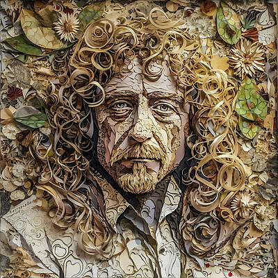 Digital Art - King Robert by Paul Charles