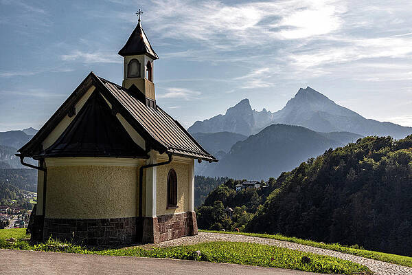 Large Wall Art featuring the photograph Kirchleitn Kapelle by Todd Wilkinson